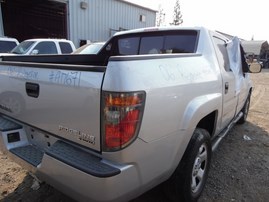 2006 HONDA RIDGELINE RT SILVER CREW CAB 3.5L AT 4WD A17671